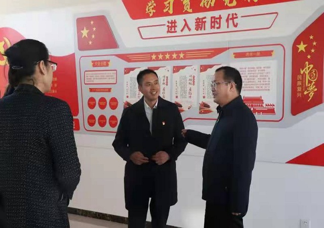 周口市淮阳区委书记张建党视察志广忘忧草视频网站：家乡始终做你们发展的坚强后盾